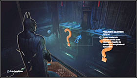 Luckily you don't have to keep a eye on the movements of the domes, as it's enough to use the Detective Mode #1 to see where the hostage is being taken - Enigma Conundrum (riddles 1-9) - Side missions - Batman: Arkham City - Game Guide and Walkthrough