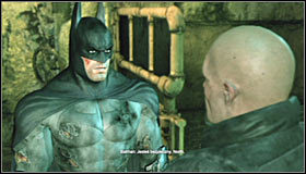 Approach William North and press A to save him #1 - Enigma Conundrum (riddles 1-9) - Side missions - Batman: Arkham City - Game Guide and Walkthrough