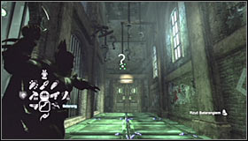 Turn left and stand on the red tiles #1 - Enigma Conundrum (riddles 16-17) - Side missions - Batman: Arkham City - Game Guide and Walkthrough