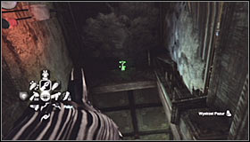 Locate stairs leading to the basement in the northern part of the building #1 - Batman trophies (25-36) - Park Row - Batman: Arkham City - Game Guide and Walkthrough
