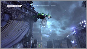After reaching the area where the Trophy is hidden you should note that there is a large horizontal gate blocking access to it #1 - Batman trophies (25-36) - Park Row - Batman: Arkham City - Game Guide and Walkthrough