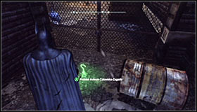 After reaching the area where the Trophy is hidden you should note that it's blocked by a large horizontal gate #1 - Batman trophies (25-36) - Park Row - Batman: Arkham City - Game Guide and Walkthrough