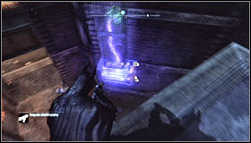 Equip the Remote Electrical Charge and start off by shooting at the lower magnet #1, the one beside which the ball is - Batman trophies (25-36) - Park Row - Batman: Arkham City - Game Guide and Walkthrough