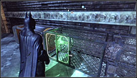 All you have to do now is interacting with the so far ignored, third magnet #1 found right beside the hole - Batman trophies (25-36) - Park Row - Batman: Arkham City - Game Guide and Walkthrough