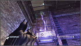 Land on it and equip the Remote Electrical Charge - Batman trophies (01-10) - Amusement Mile - Batman: Arkham City - Game Guide and Walkthrough