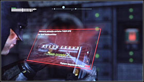Search the roof of the building for a control panel that you can hack #1 and use the Cryptographic Sequencer on it - TYGER cameras - Amusement Mile - Batman: Arkham City - Game Guide and Walkthrough