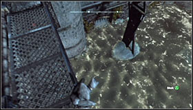 The Trophy can be found below the balcony #1 and even though obtaining it won't be difficult, you should look out not to fall into the water - Catwoman trophies - Industrial District - Batman: Arkham City - Game Guide and Walkthrough