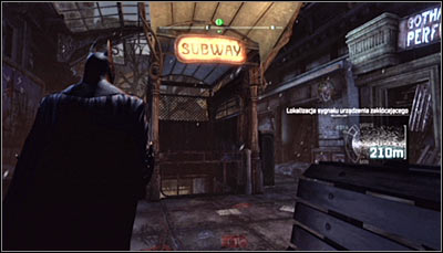 In order to reach the tunnels, you can use either of the two possible entrances - Location info & maps - Subway - Batman: Arkham City - Game Guide and Walkthrough