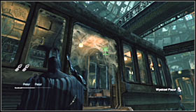 Examine the cars on the station #1 - Batman trophies (12-26) - Subway - Batman: Arkham City - Game Guide and Walkthrough
