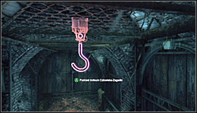 The Trophy you're looking for can be found above the locked gate dividing the tunnels from the main subway station #1, but luckily you don't need to call Batman for help - Catwoman trophies - Subway - Batman: Arkham City - Game Guide and Walkthrough