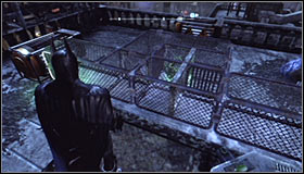 Shoot at the left magnet and make the sphere move slightly to the right #1 - Batman trophies (22-30) - Bowery - Batman: Arkham City - Game Guide and Walkthrough