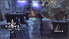 After reaching the Trophy, you should note that each time you approach it, the cage closes #1 - Batman trophies (31-39) - Bowery - Batman: Arkham City - Game Guide and Walkthrough