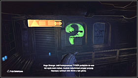 After reaching the Arkham City Processing Center entrance, use the REC to open the nearby door #1 - Riddles - Bowery - Batman: Arkham City - Game Guide and Walkthrough