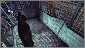 Get to the very bottom of the elevator shaft, which has been described in the Hot and Cold walkthrough - Batman trophies (01-15) - Steel Mill - Batman: Arkham City - Game Guide and Walkthrough