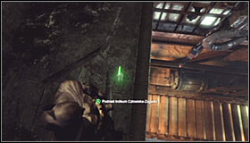 After using the shaft, look up and find a spot where you can use the Grapnel Gun #1 - Batman trophies (01-15) - Steel Mill - Batman: Arkham City - Game Guide and Walkthrough