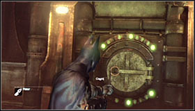 Stat off nearby where the Trophy is hidden, searching for an interactive hatch #1 - Batman trophies (16-24) - Steel Mill - Batman: Arkham City - Game Guide and Walkthrough