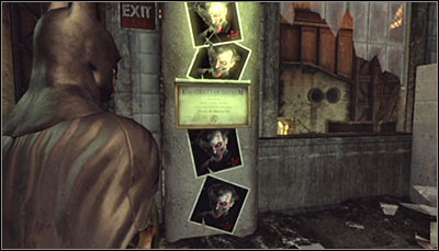 Find Joker's photos and the Gotham University diploma (screen above) and scan them all in one go - Riddles - Steel Mill - Batman: Arkham City - Game Guide and Walkthrough