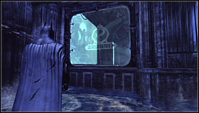 Note that destroying the fuse box has led to the middle (western) grate to raise #1 - Batman trophies (11-23) - Museum - Batman: Arkham City - Game Guide and Walkthrough