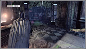 Stand in the middle part of the War Room and head north-west - Riddles - Museum - Batman: Arkham City - Game Guide and Walkthrough