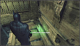 Right after the ride starts, hold down the left trigger to slow down as you will have to change direction - Batman trophies (13-25) - Wonder City - Batman: Arkham City - Game Guide and Walkthrough