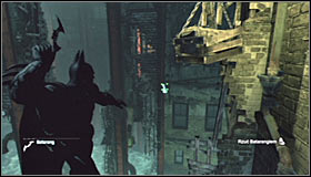 Start off by reaching the small ledge located east of the Trophy's location #1 - Batman trophies (13-25) - Wonder City - Batman: Arkham City - Game Guide and Walkthrough