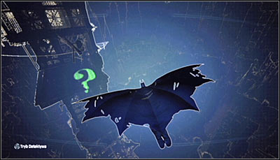 You need to jump off the ledge and glide north - Riddles - Wonder City - Batman: Arkham City - Game Guide and Walkthrough
