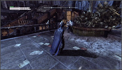 How to complete: Start by locating a group of enemies with at least one equipped with a stun stick - Batman (01-23) - Physical challenges - Batman: Arkham City - Game Guide and Walkthrough