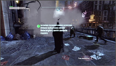 How to complete: You shouldn't have problems here - Batman (01-23) - Physical challenges - Batman: Arkham City - Game Guide and Walkthrough