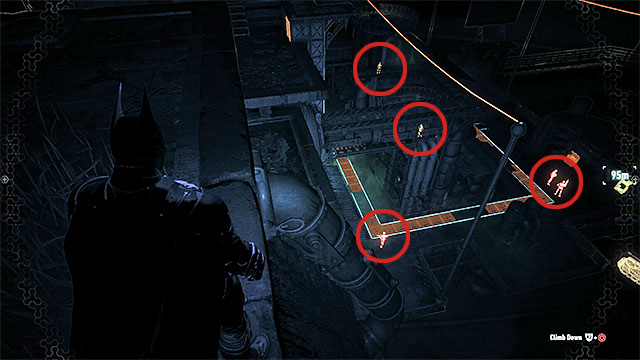 There are five enemies near the terminal with two of them patrolling the area. - Rescue the missing ACE Chemicals workers - Main story - Batman: Arkham Knight - Game Guide and Walkthrough