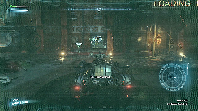 You can use the Winch on the pipe only after you use Explosive Gel and hack the terminal on the wall. - Rescue the missing ACE Chemicals workers (continued) - Main story - Batman: Arkham Knight - Game Guide and Walkthrough