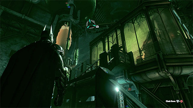 Go to the room above only after you secure the hall. - Stop Scarecrow from blowing up ACE Chemicals - Main story - Batman: Arkham Knight - Game Guide and Walkthrough