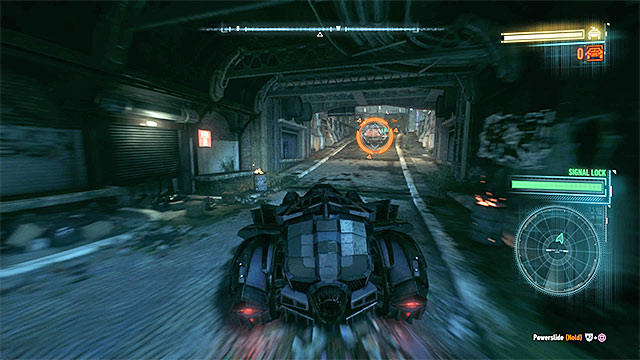 When you hit the switch with the Batarang, a passage will open - Infiltrate the tunnel network under Miagani Island - Main story - Batman: Arkham Knight - Game Guide and Walkthrough