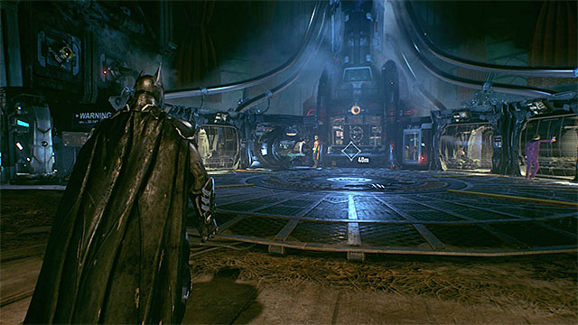 Reach the main hall - here you will meet Robin and use the Batcomputer - Meet the Arkham Knights squad in Panessa Studios - Main story - Batman: Arkham Knight - Game Guide and Walkthrough
