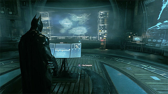 Use the computer in the Oracles clock tower - Return to the Clock Tower to review the Batwing scans - Main story - Batman: Arkham Knight - Game Guide and Walkthrough