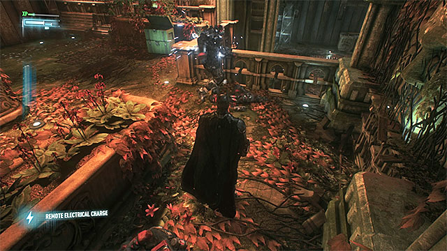 Attack the elite enemy after you use electric charge on him - Capture the Scarecrow - Main story - Batman: Arkham Knight - Game Guide and Walkthrough