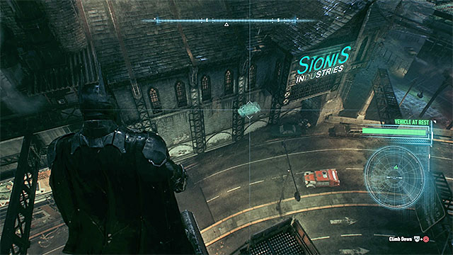Your destination is the Sionis Industries building - Gunrunner - Side missions (Most Wanted) - Batman: Arkham Knight - Game Guide and Walkthrough