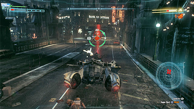 Watch out for Deathstrokes tanks attacks - use dodge and Vulcan cannon to avoid taking damage - Campaign for Disarmament - Side missions (Most Wanted) - Batman: Arkham Knight - Game Guide and Walkthrough