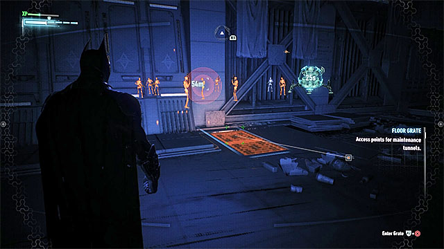 Entrance to the ventilation shaft - Own the Roads - Side missions (Most Wanted) - Batman: Arkham Knight - Game Guide and Walkthrough