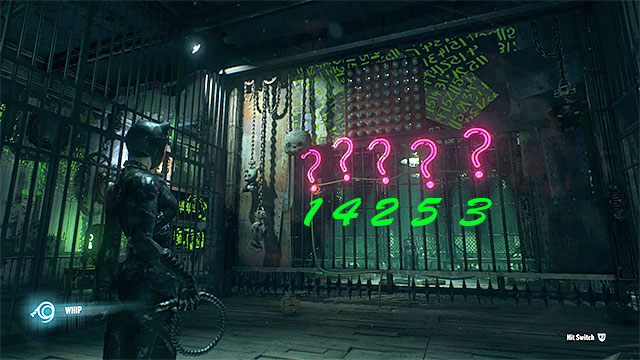 Talk to Catwoman and head towards the green door - Third Riddler trial - Riddlers Revenge - Batman: Arkham Knight - Game Guide and Walkthrough