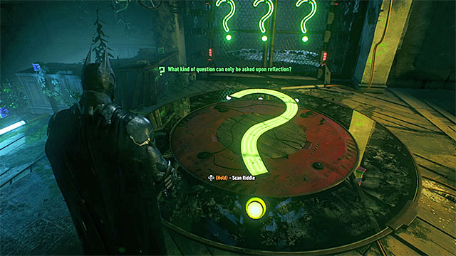 The third trail takes place in Pinkney Orphanage, i - Third Riddler trial - Riddlers Revenge - Batman: Arkham Knight - Game Guide and Walkthrough