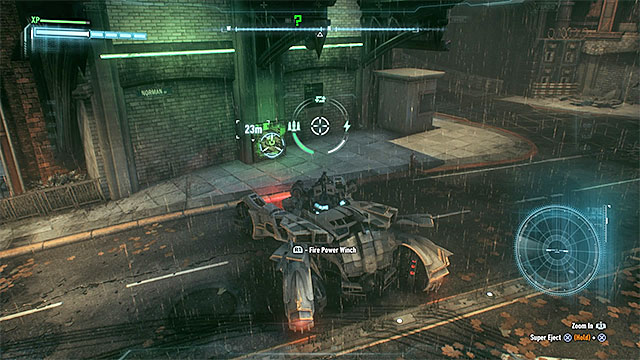 Use the winch on the hook in the wall - Riddler trophies on Bleake Island (1-18) - Collectibles - Bleake Island - Batman: Arkham Knight - Game Guide and Walkthrough