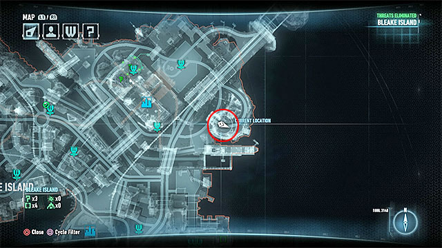 Required gadgets: Batmobile, afterburner, winch, forensic scanner, batclaw - Riddler trophies on Bleake Island (19-36) - Collectibles - Bleake Island - Batman: Arkham Knight - Game Guide and Walkthrough