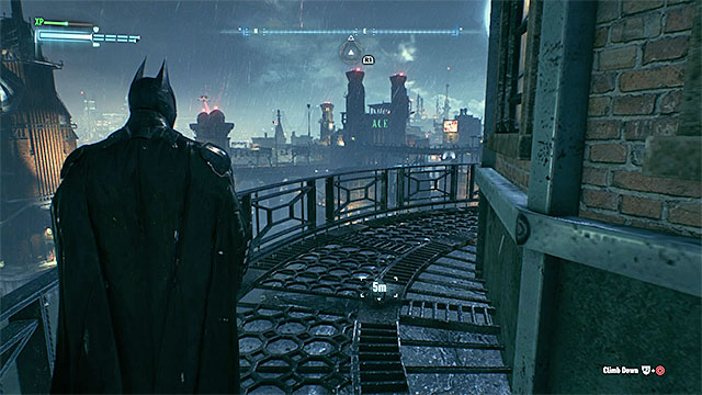 Reach the top of the lighthouse - Riddler trophies on Founders Island (1-16) - Collectibles - Founders Island - Batman: Arkham Knight - Game Guide and Walkthrough