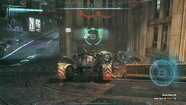 Use the winch to destroy the weakened wall - Riddler trophies on Miagani Island (20-38) - Collectibles - Miagani Island - Batman: Arkham Knight - Game Guide and Walkthrough
