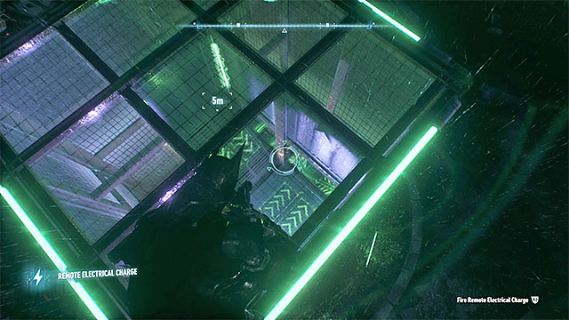 You can push the ball to the lower parts of the tower with the generators - Riddler trophies on Miagani Island (20-38) - Collectibles - Miagani Island - Batman: Arkham Knight - Game Guide and Walkthrough