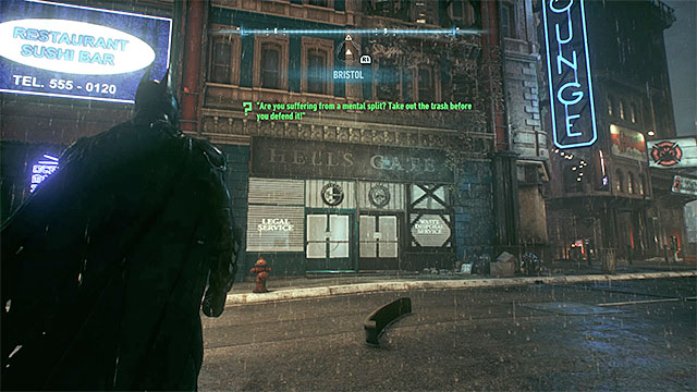 The building that meets the requirements - Riddles on Miagani Island - Collectibles - Miagani Island - Batman: Arkham Knight - Game Guide and Walkthrough