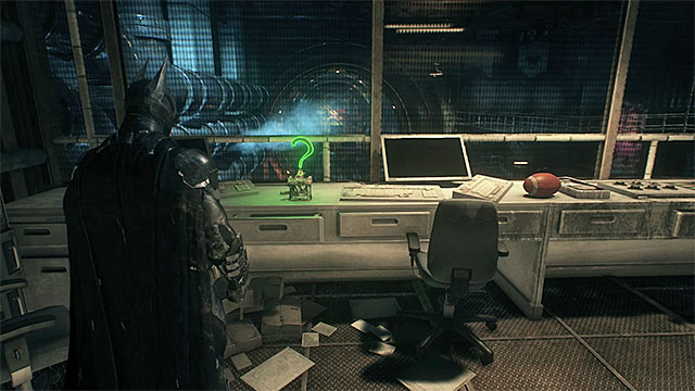 You must get into the control room - Riddler trophies in the Subway - Collectibles - Subway Under Construction - Batman: Arkham Knight - Game Guide and Walkthrough