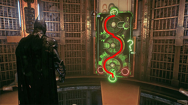 Required gadgets: remote hacking device, batarang - Riddler trophies in the Arkham Knight HQ (11-21) - Collectibles - Arkham Knight HQ - Batman: Arkham Knight - Game Guide and Walkthrough