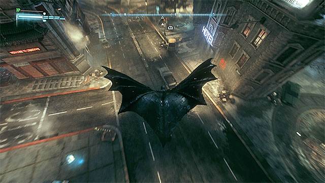 You need to get right above the vehicle to land on it - Achievements / Trophies - Batman: Arkham Knight - Game Guide and Walkthrough