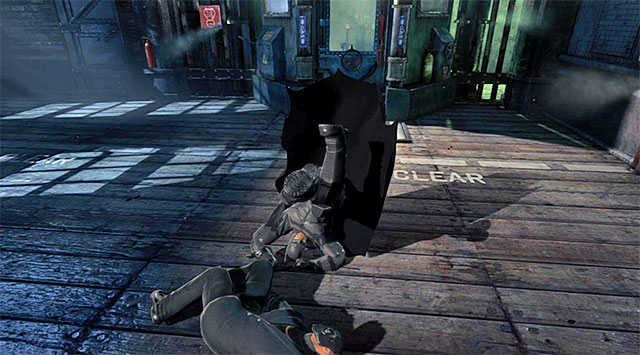 You need to ram through the mirror - Gain access to the Execution Chamber - Main storyline - Batman: Arkham Origins - Game Guide and Walkthrough